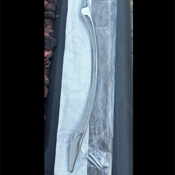 Stainless Steel Cabinet Handle Drawer Pull 8” Center to Center Pull 12” Overall - Picture 3 of 9